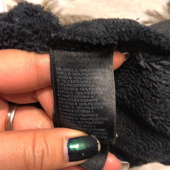 North face black jacket with hood. Size M. - Picture 5 of 5